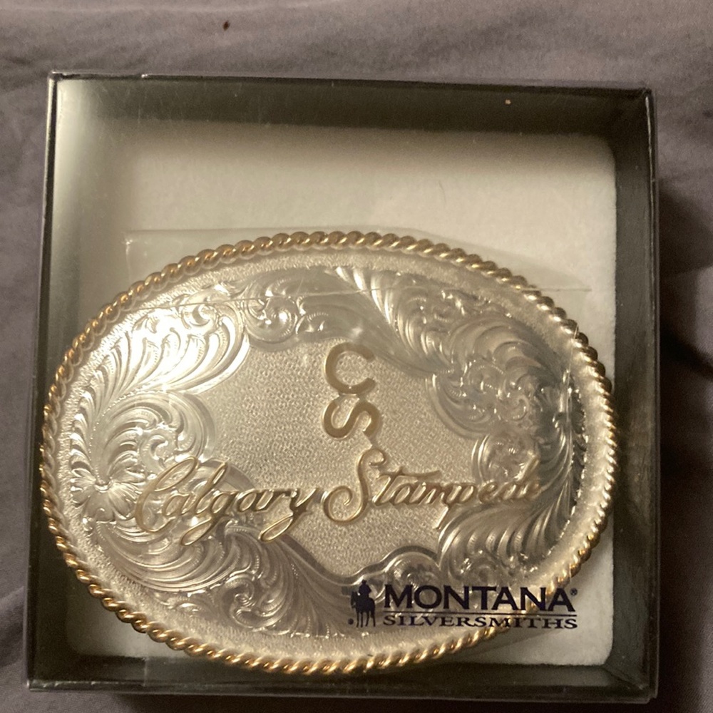 Montana Smiths Calgary Stampede belt buckle